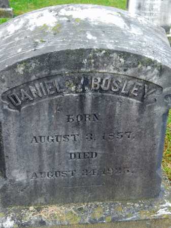 BOSLEY, DANIEL W. - Baltimore County, Maryland | DANIEL W. BOSLEY - Maryland Gravestone Photos