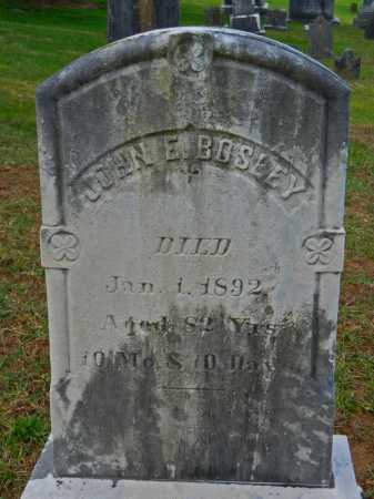 BOSLEY, JOHN E. - Baltimore County, Maryland | JOHN E. BOSLEY - Maryland Gravestone Photos