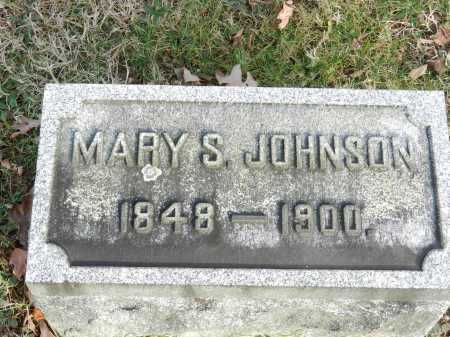 JOHNSON, MARY S - Baltimore County, Maryland | MARY S JOHNSON - Maryland Gravestone Photos