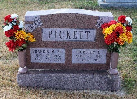 PICKETT, FRANCIS M. SR. - Carroll County, Maryland | FRANCIS M. SR. PICKETT - Maryland Gravestone Photos