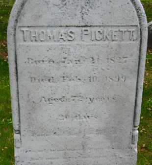PICKETT, THOMAS - Carroll County, Maryland | THOMAS PICKETT - Maryland Gravestone Photos