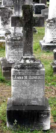 BOWLING, ANNA M. - Charles County, Maryland | ANNA M. BOWLING - Maryland Gravestone Photos