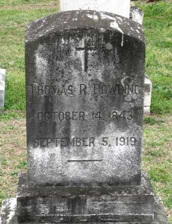 BOWLING, THOMAS R. - Charles County, Maryland | THOMAS R. BOWLING - Maryland Gravestone Photos