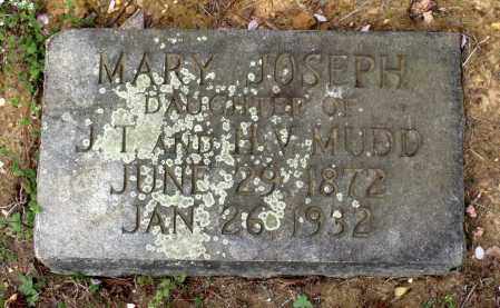 MUDD, MARY JOSEPH - Charles County, Maryland | MARY JOSEPH MUDD - Maryland Gravestone Photos