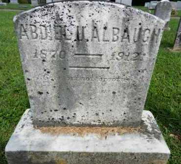 ALBAUGH, ABDIEL U. - Frederick County, Maryland | ABDIEL U. ALBAUGH - Maryland Gravestone Photos