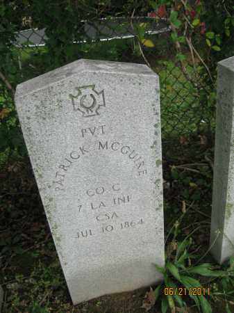 MCGUIRE (WC), PATRICK - Frederick County, Maryland | PATRICK MCGUIRE (WC) - Maryland Gravestone Photos