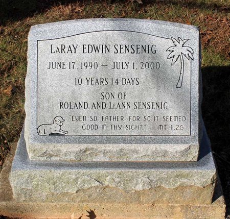 SENSENIG, LARAY EDWIN - Frederick County, Maryland | LARAY EDWIN SENSENIG - Maryland Gravestone Photos