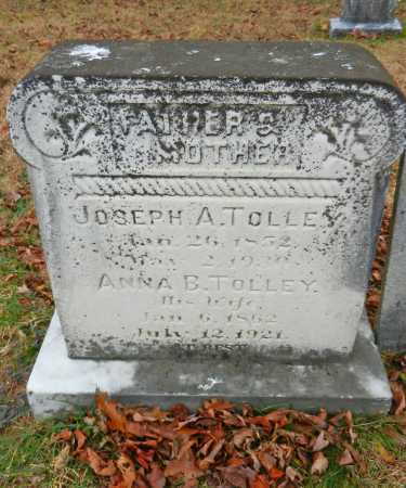TOLLEY, ANNA B. - Harford County, Maryland | ANNA B. TOLLEY - Maryland Gravestone Photos
