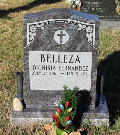 BELLEZA, DIONISIA FERNANDEZ - Howard County, Maryland | DIONISIA FERNANDEZ BELLEZA - Maryland Gravestone Photos