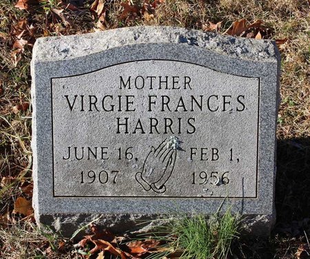 HARRIS, VIRGIE FRANCES - Howard County, Maryland | VIRGIE FRANCES HARRIS - Maryland Gravestone Photos