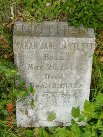 BARTLETT, SARAH JANE - Talbot County, Maryland | SARAH JANE BARTLETT - Maryland Gravestone Photos
