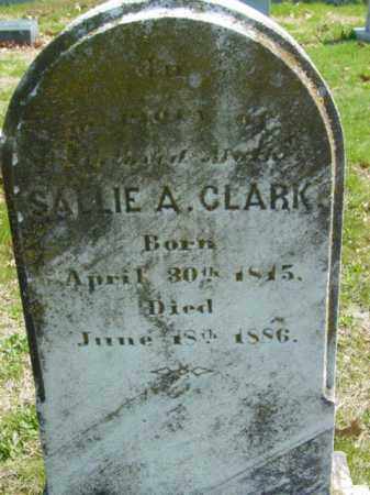 CLARK, SALLIE A. - Talbot County, Maryland | SALLIE A. CLARK - Maryland Gravestone Photos