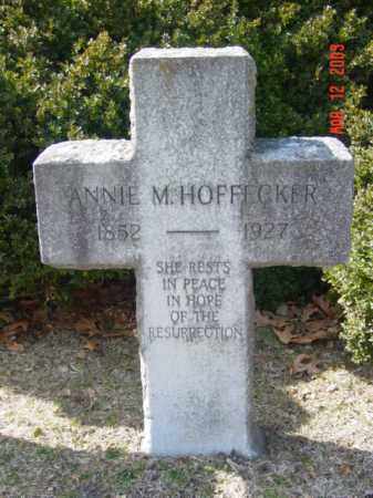 HOFFECKER, ANNIE M. - Talbot County, Maryland | ANNIE M. HOFFECKER - Maryland Gravestone Photos