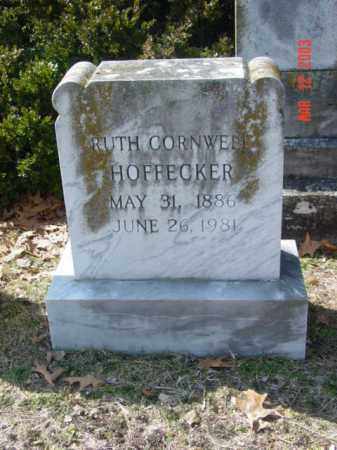 HOFFECKER, RUTH CORNWELL - Talbot County, Maryland | RUTH CORNWELL HOFFECKER - Maryland Gravestone Photos