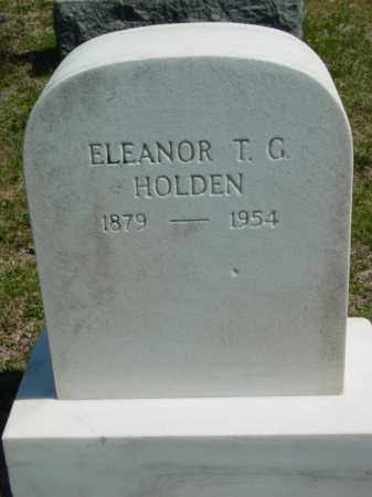 HOLDEN, ELEANOR T. G. - Talbot County, Maryland | ELEANOR T. G. HOLDEN - Maryland Gravestone Photos