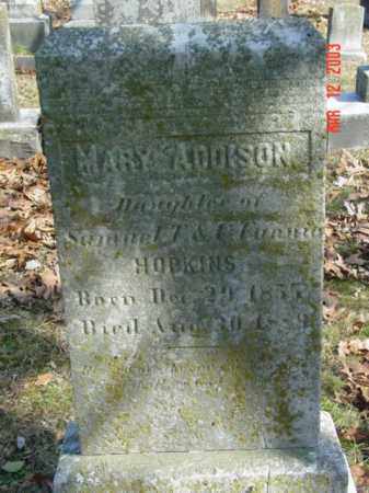 HOPKINS, MARY ADDISON - Talbot County, Maryland | MARY ADDISON HOPKINS - Maryland Gravestone Photos