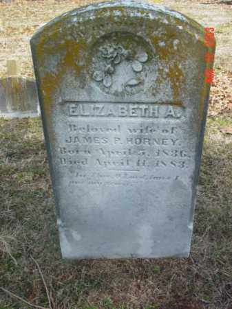 HORNEY, ELIZABETH A. - Talbot County, Maryland | ELIZABETH A. HORNEY - Maryland Gravestone Photos