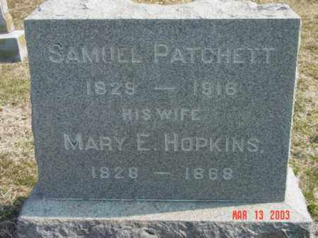 HOPKINS, MARY E. - Talbot County, Maryland | MARY E. HOPKINS - Maryland Gravestone Photos