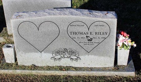 RILEY, THOMAS E. - Prince George's County, Maryland | THOMAS E. RILEY - Maryland Gravestone Photos